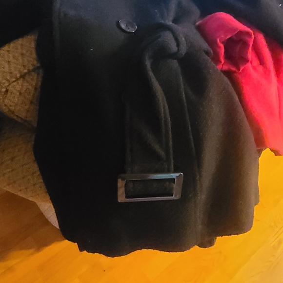 Sz M 3/4 Wool double breast coat - Picture 6 of 8